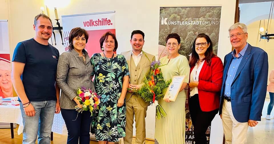 Auszeichnung f&uuml;r Heidi Penker bei SP&Ouml;-Bezirksgespr&auml;ch