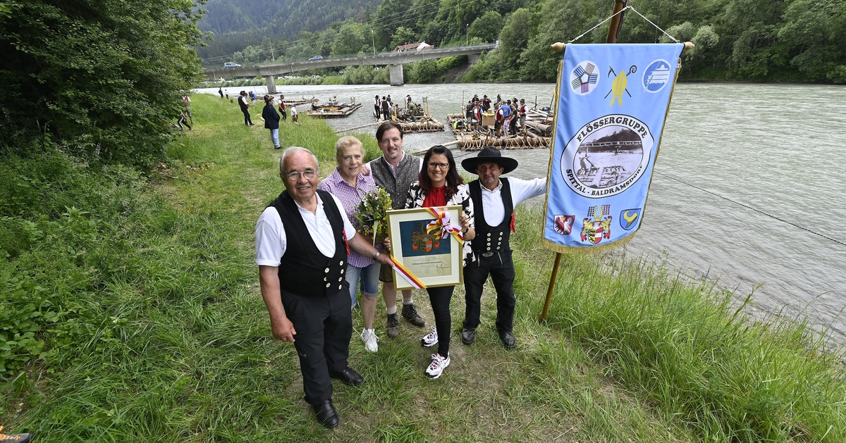 Landeswappen f&uuml;r Fl&ouml;&szlig;ergruppe Spittal-Baldramsdorf